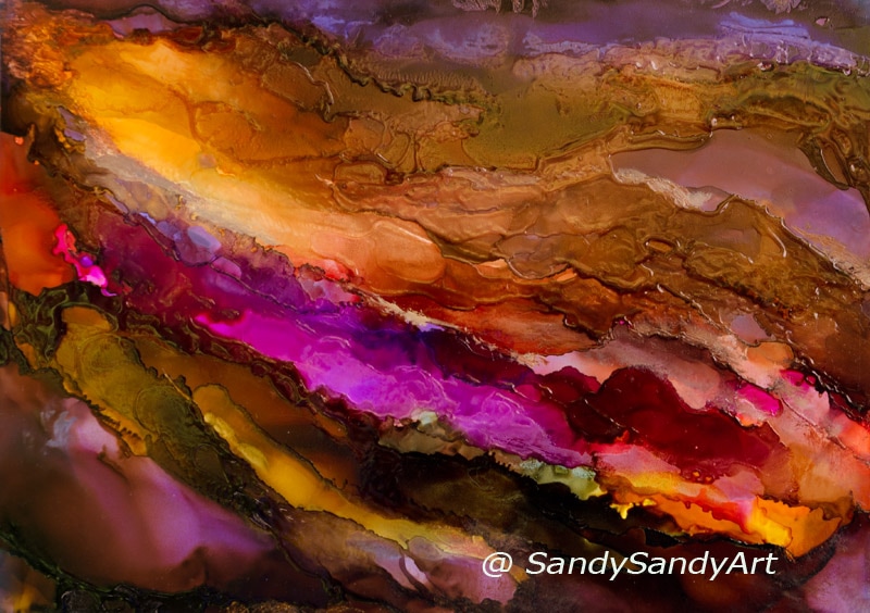 Sandy Sandy Material List for Alcohol Ink on Yupo paper and Tiles - SANDY  SANDY FINE ART