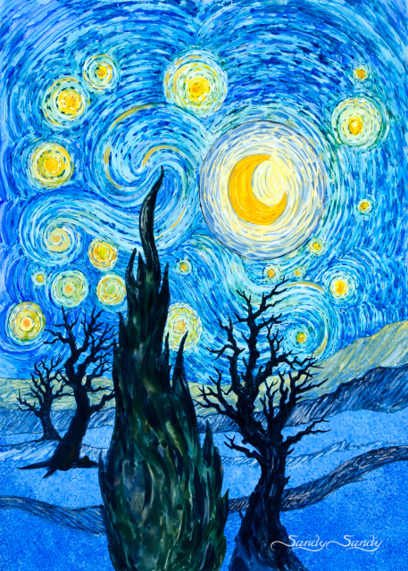 Starry Night Print - i